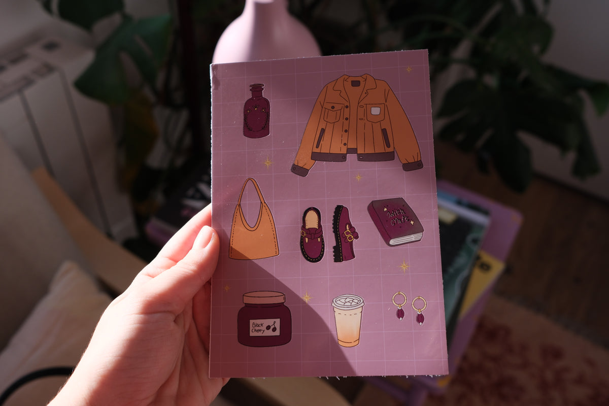 Planche stickers A5 | Witchy Autumn