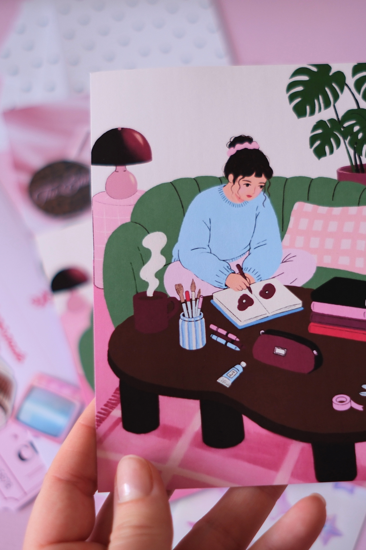 Print A5 | "The crafty girl"