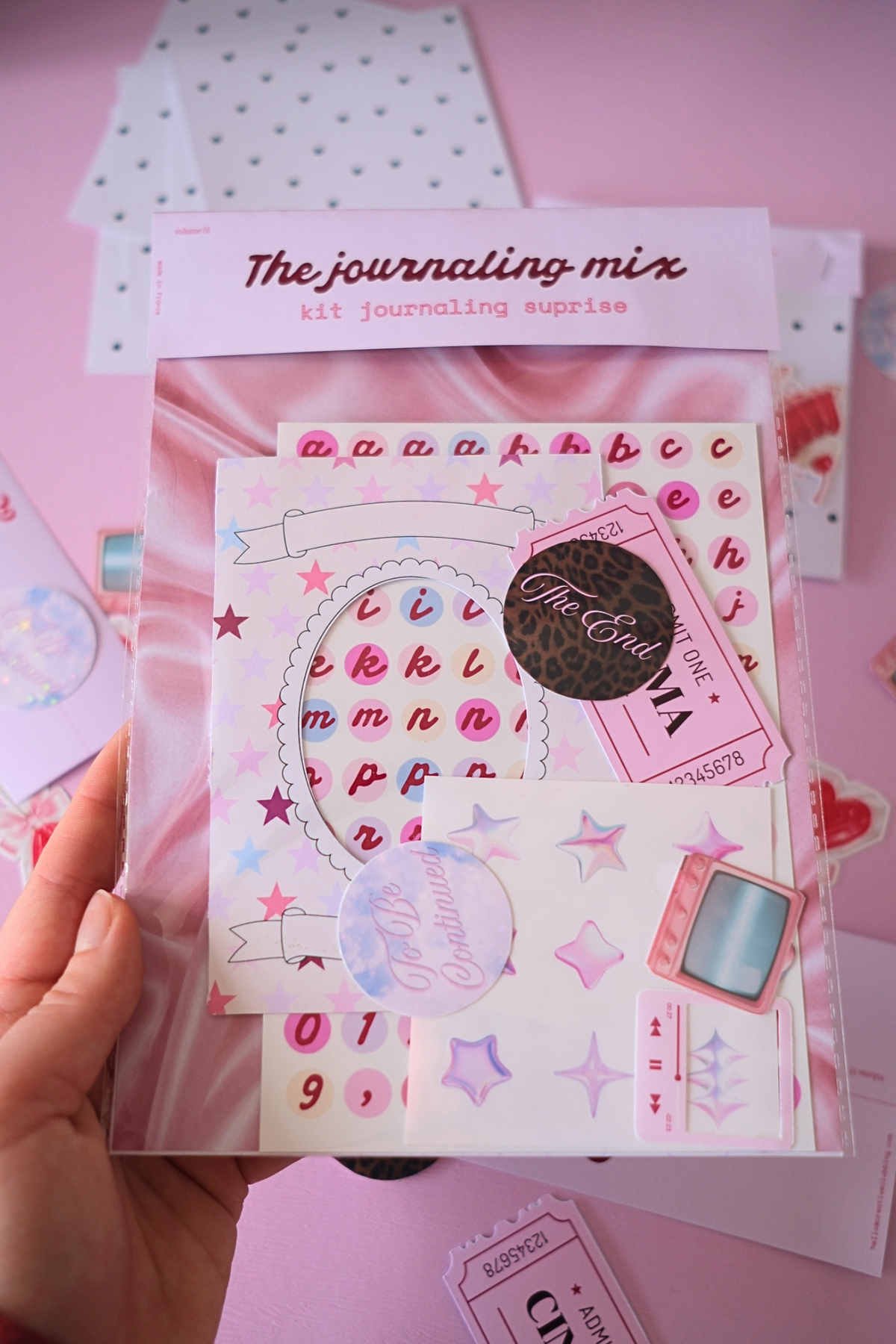 The journaling mix | kit de journaling "Lost in a day dream"